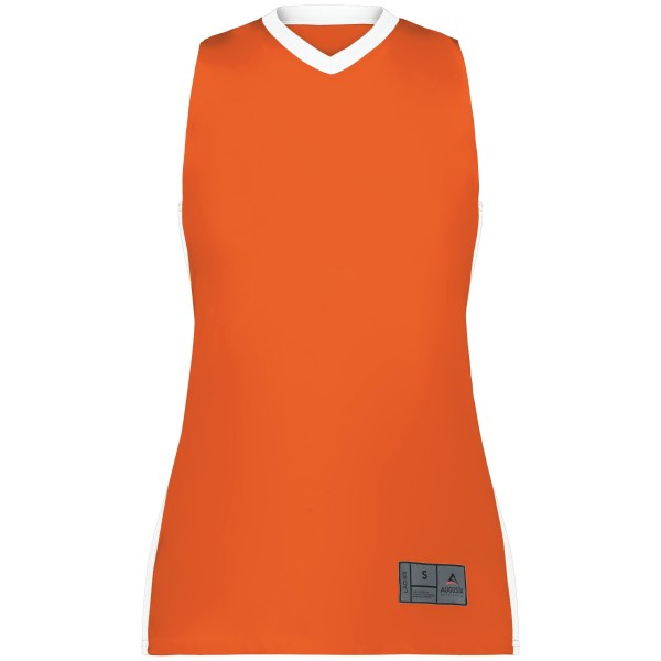 6888 Augusta Sportswear ORANGE/WHITE