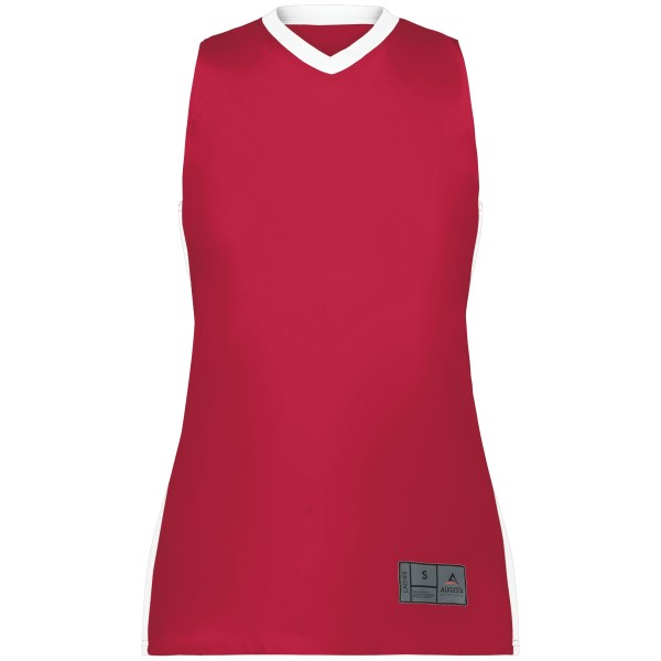 6888 Augusta Sportswear SCARLET/WHITE