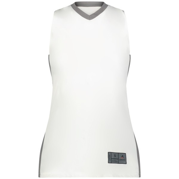 6888 Augusta Sportswear WHITE/GRAPHITE