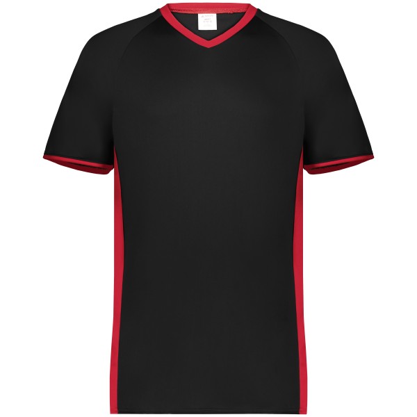 6908 Augusta Sportswear BLACK/SCARLET