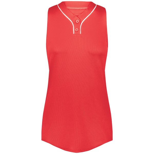 6913 Augusta Sportswear SCARLET/WHITE