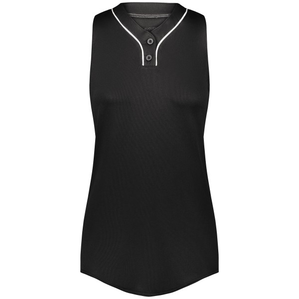 6913 Augusta Sportswear BLACK/WHITE