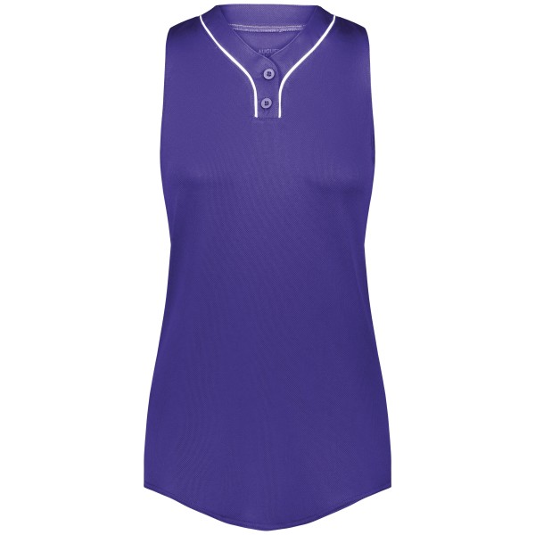 6913 Augusta Sportswear PURPLE/WHITE