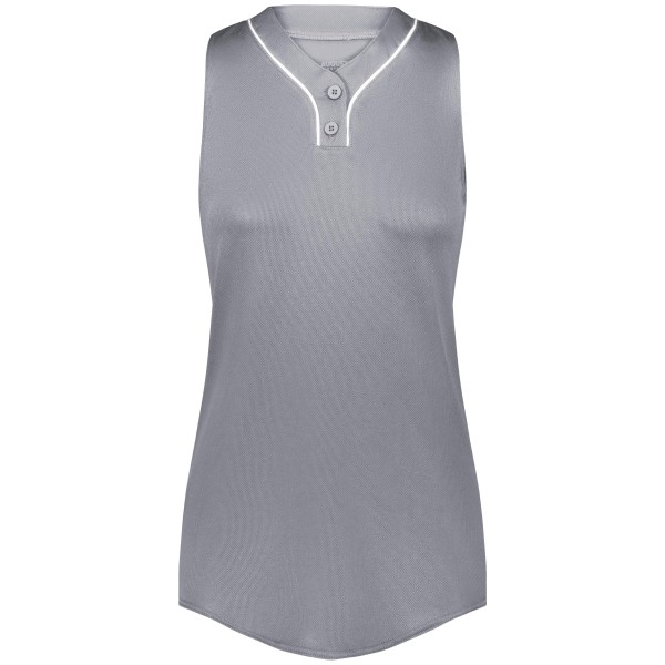 6913 Augusta Sportswear GRAPHITE/WHITE
