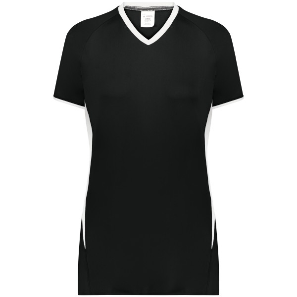 6915 Augusta Sportswear BLACK/WHITE