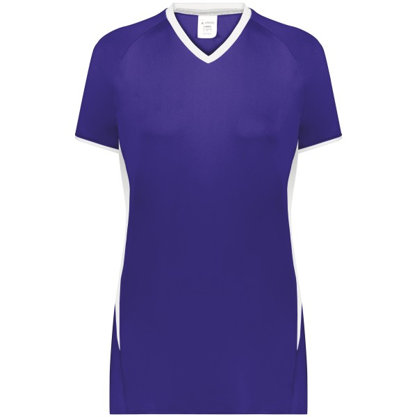 6915 Augusta Sportswear PURPLE/WHITE