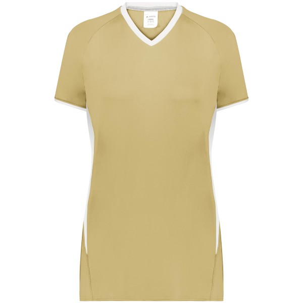 6916 Augusta Sportswear VEGAS GOLD/WHITE