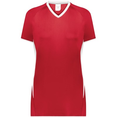 Augusta Sportswear 6916 SCARLET/WHITE