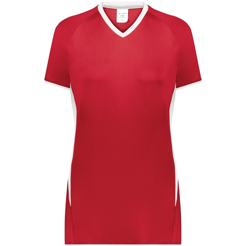 Augusta Sportswear 6916 SCARLET/WHITE