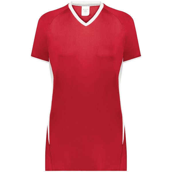 6916 Augusta Sportswear SCARLET/WHITE