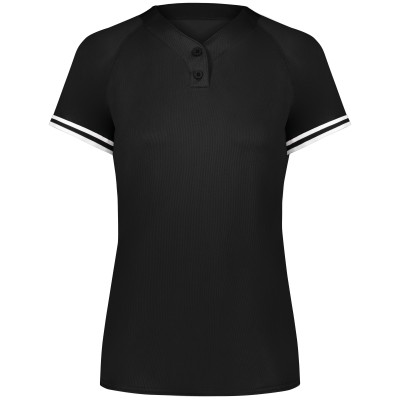 Augusta Sportswear 6918 BLACK/WHITE