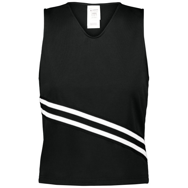 6924 Augusta Sportswear Black/Black/White