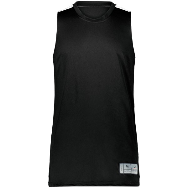 6927 Augusta Sportswear BLACK/WHITE