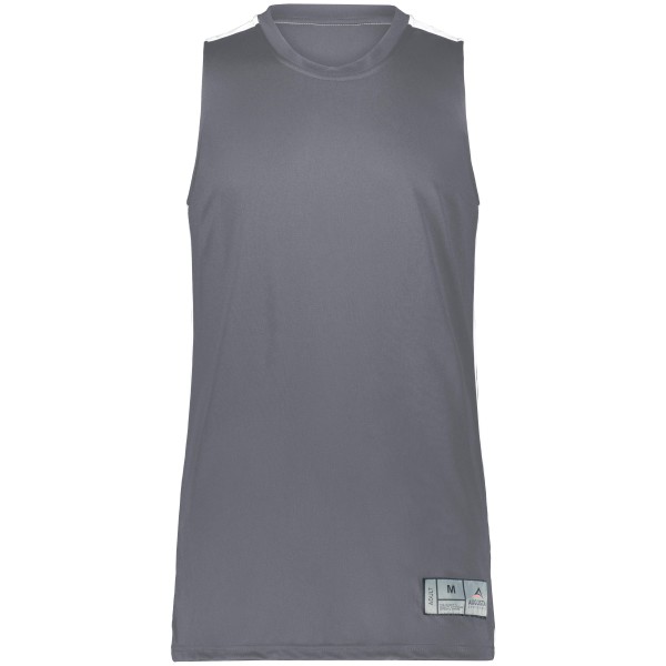 6927 Augusta Sportswear GRAPHITE/WHITE
