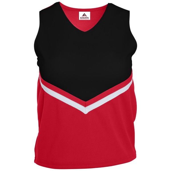 9111 Augusta Sportswear RED/BLACK/WHITE