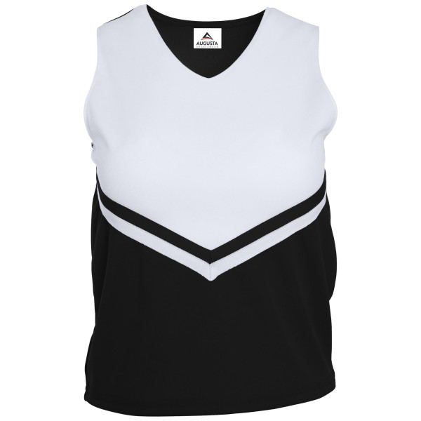 9111 Augusta Sportswear BLACK/WHITE/WHITE
