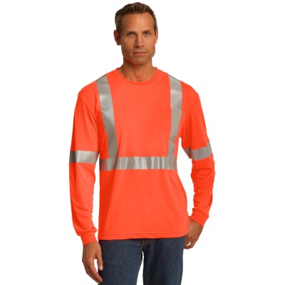 CornerStone CS401LS Safety Orange/ Reflective