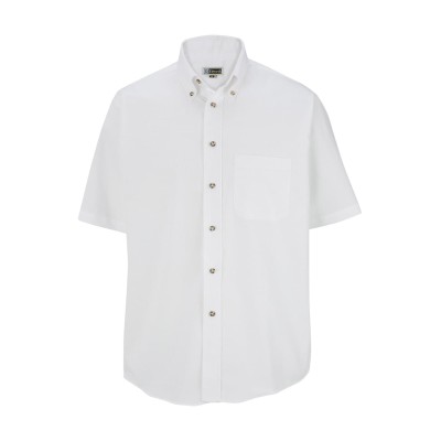 Edwards 1230 Easy Care Poplin Short Sleeve Mens Shirt
