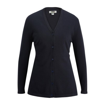 Edwards 7046 Tri Blend Ladies Shirttail Cardigan