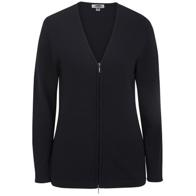 Edwards 7062 Ladies Full Zip V-Neck Cardigan Sweater