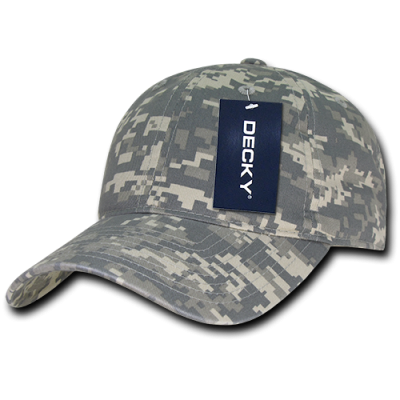 Decky 216 6 Panel Low Profile Relaxed Camo Dad Hat