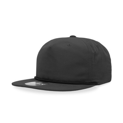 Decky 6032 5 Panel High Profile Relaxed Cotton Blend Rope Hat
