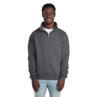 Jerzees 995 8oz 1/4 Zip Cadet Collar
