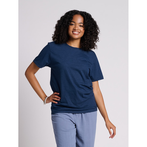 IC46 Jerzees Indigo Heather