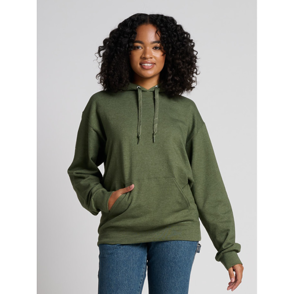 IC49M Jerzees Military Green Heather