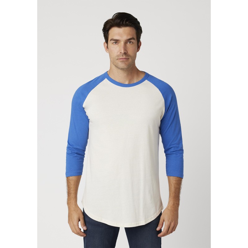 Cotton Heritage MC1190 Vintage White/Royal