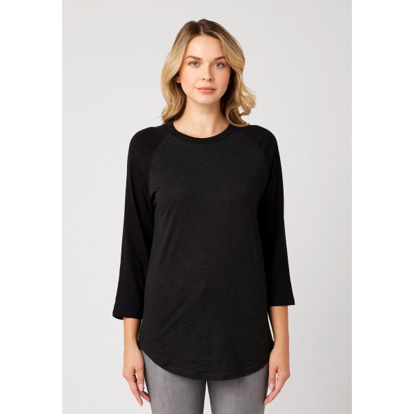 MC1190 Cotton Heritage Graphite Heather/Black
