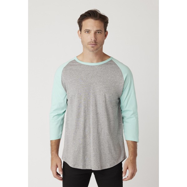 MC1190 Cotton Heritage Athletic Heather/Mint
