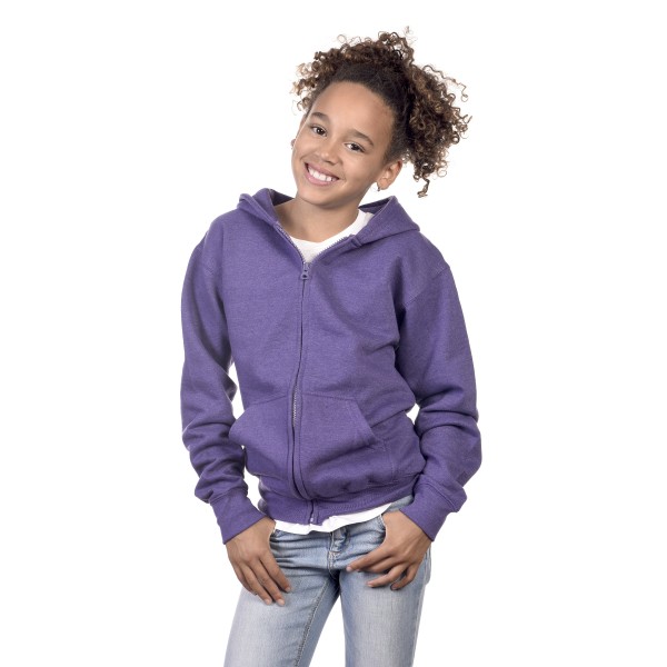 Y2700 Cotton Heritage Purple Heather