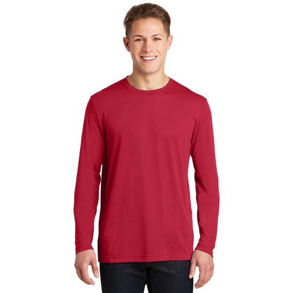 ST450LS Sport-Tek Deep Red