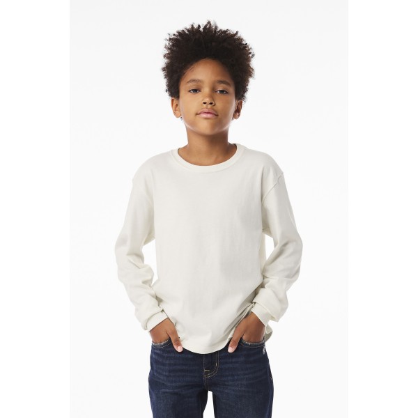 BC3511Y Bella + Canvas Vintage White