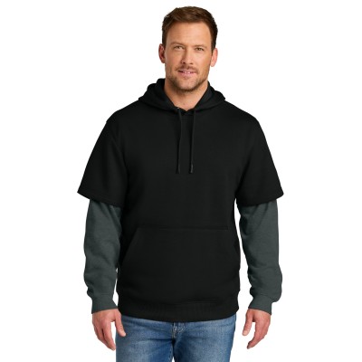 CornerStone CSF632 Black/ Charcoal Heather
