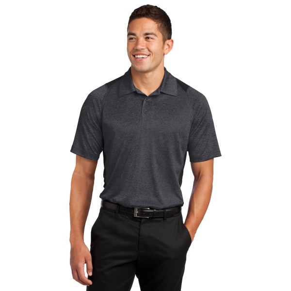 ST665 Sport-Tek Graphite Heather/ Black