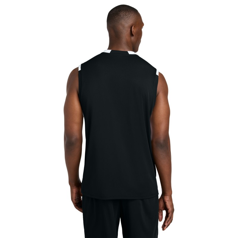 Sport-Tek ST441 Black/ White