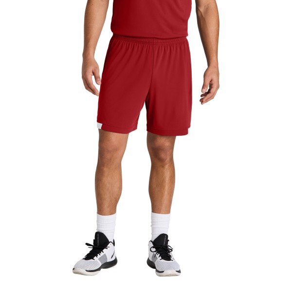 ST442 Sport-Tek Deep Red/ White