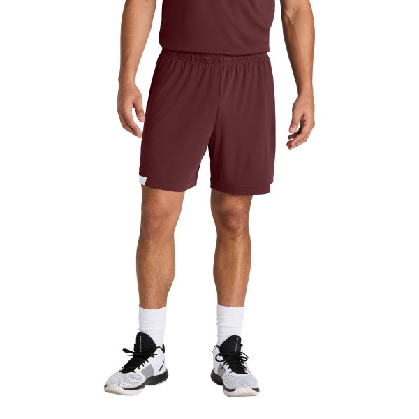 ST442 Sport-Tek Maroon/ White