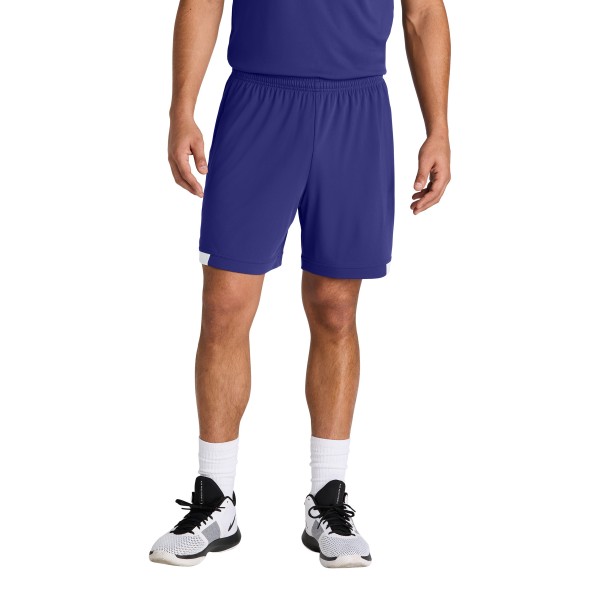 ST442 Sport-Tek Purple/ White
