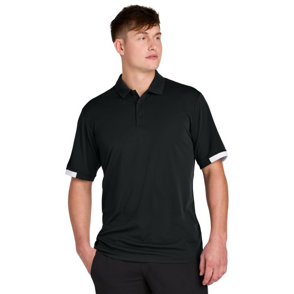 ST444 Sport-Tek Black/ White
