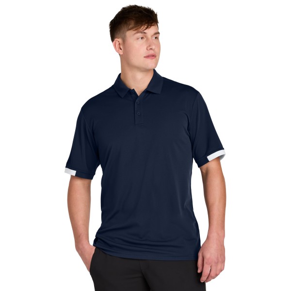 ST444 Sport-Tek True Navy/ White