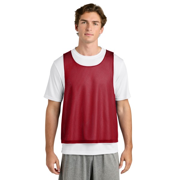 ST512 Sport-Tek Deep Red/ White