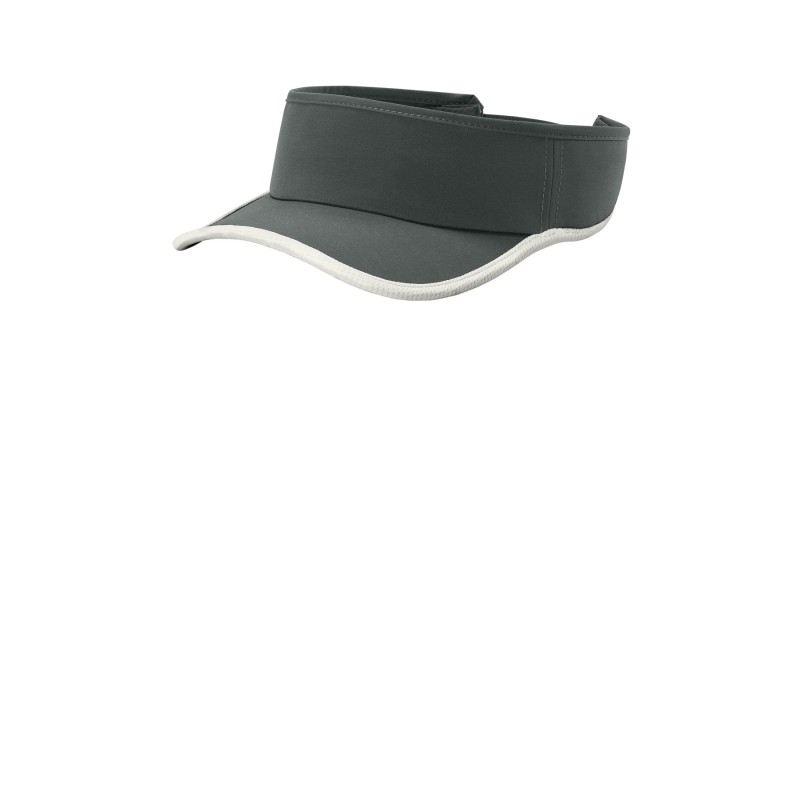 Sport-Tek STC57 Iron Grey/ White