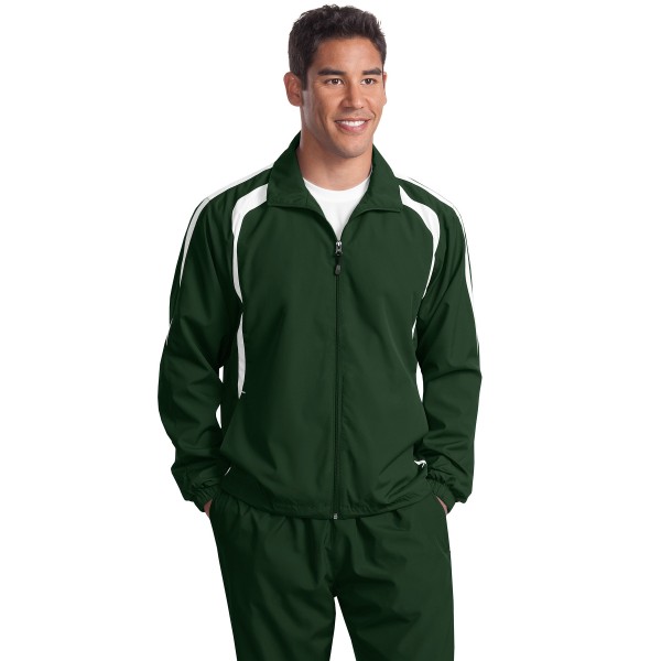 TJST60 Sport-Tek Forest Green/ White