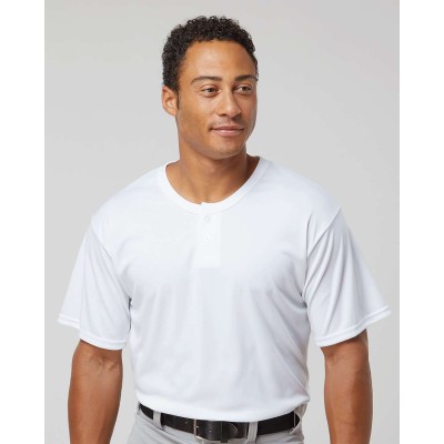 Alleson Athletic 7930 Men's B-Core Placket Jersey