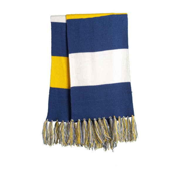 STA02 Sport-Tek True Royal/ Gold/ White