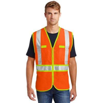 CornerStone CSV407 Safety Orange/ Safety Yellow