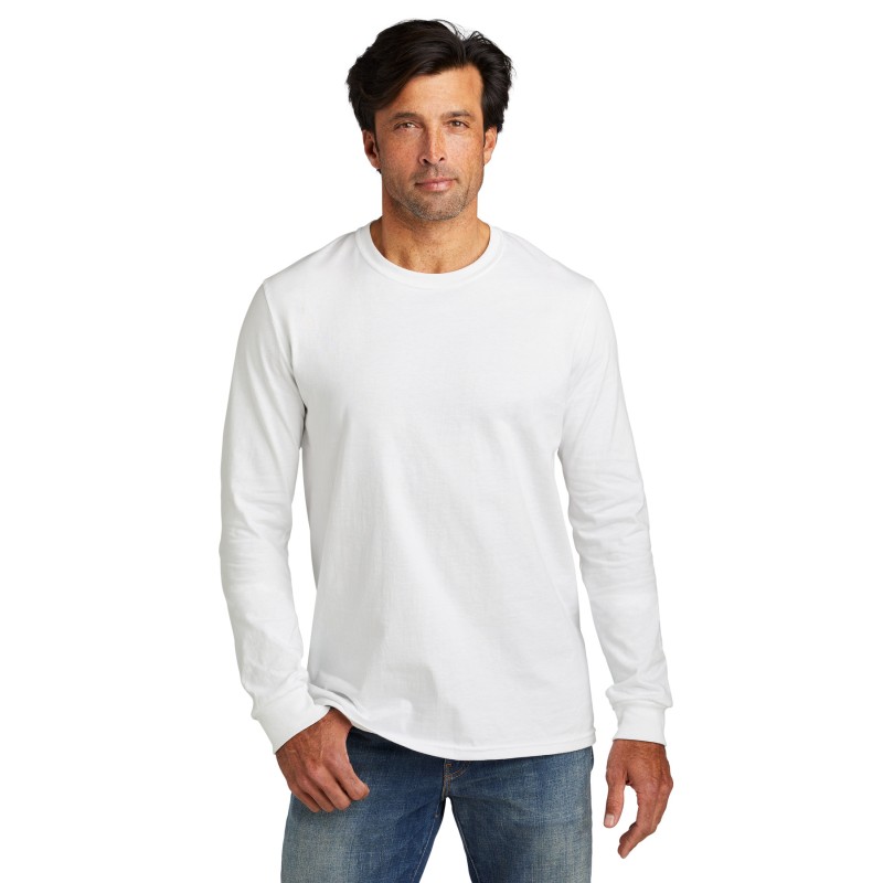 Volunteer Knitwear VL60LS White